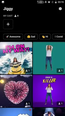 Jiggy android App screenshot 1